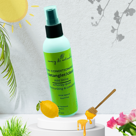Leave-In Conditioning Spray, Hair Detangler/Cleanser