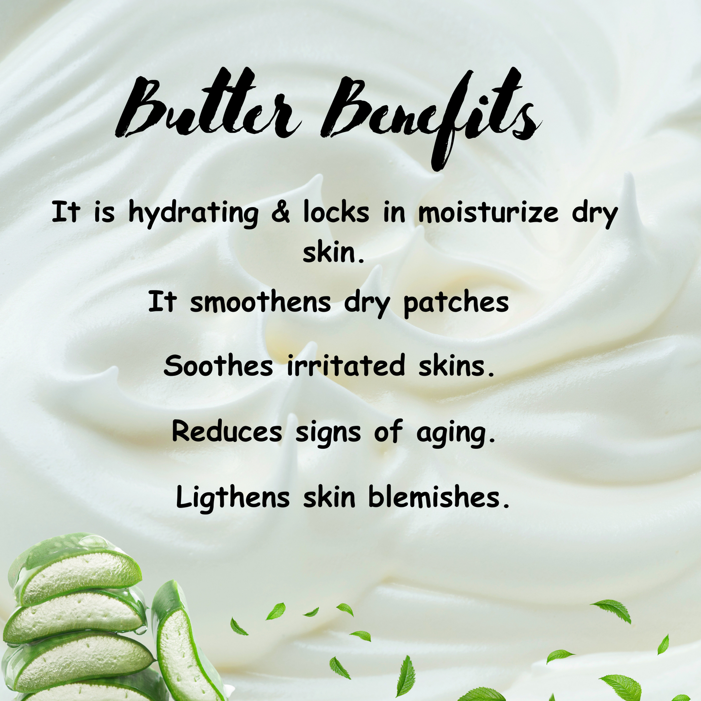 Aloe Vera Body Butter Cream