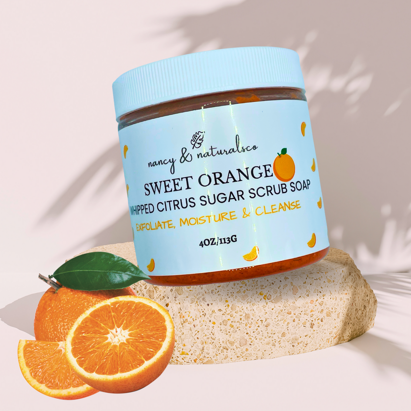 Sweet Orange Body Scrub Soap